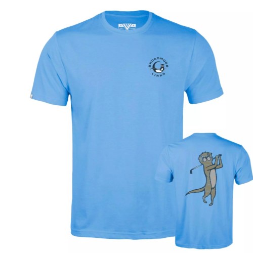 Sky Blue Level wear T-Shirt Broadmoor logo
